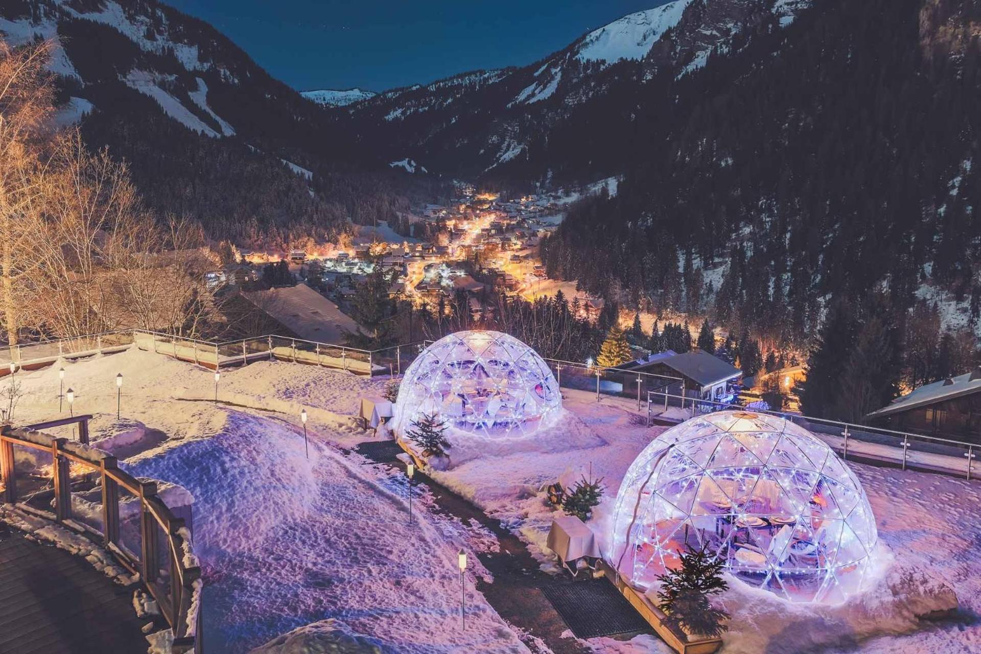 Fleur De Neige Châtel Exterior foto