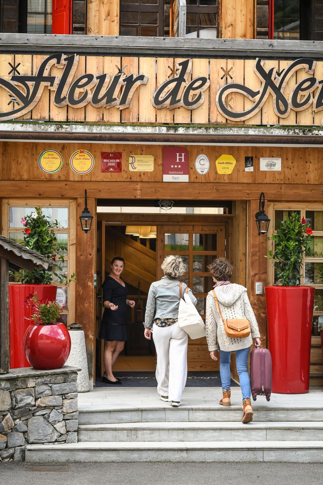 Fleur De Neige Châtel Exterior foto
